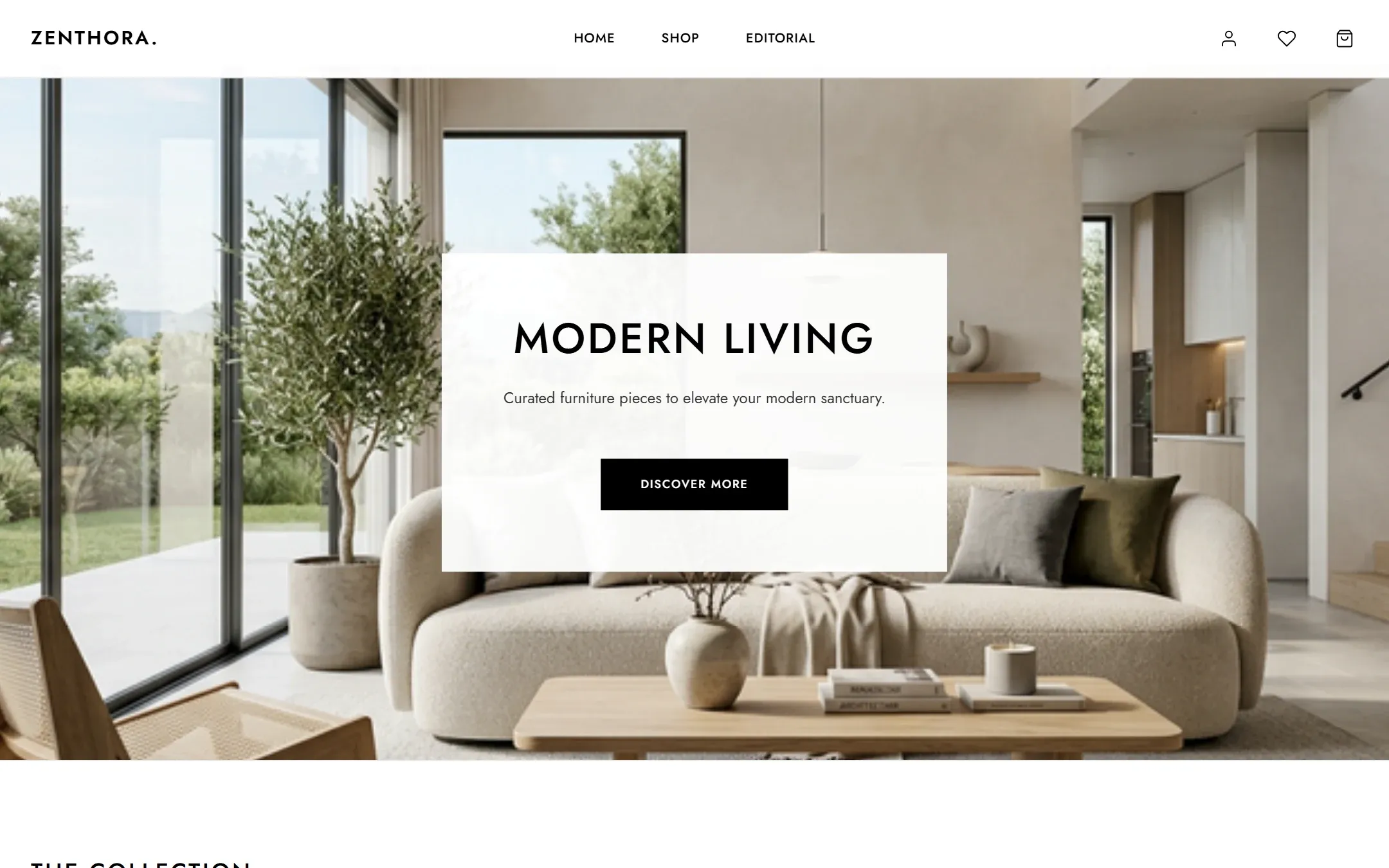 Zenthora homepage